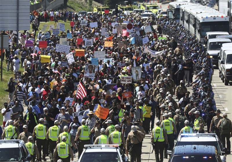 تظاهرات امریکا