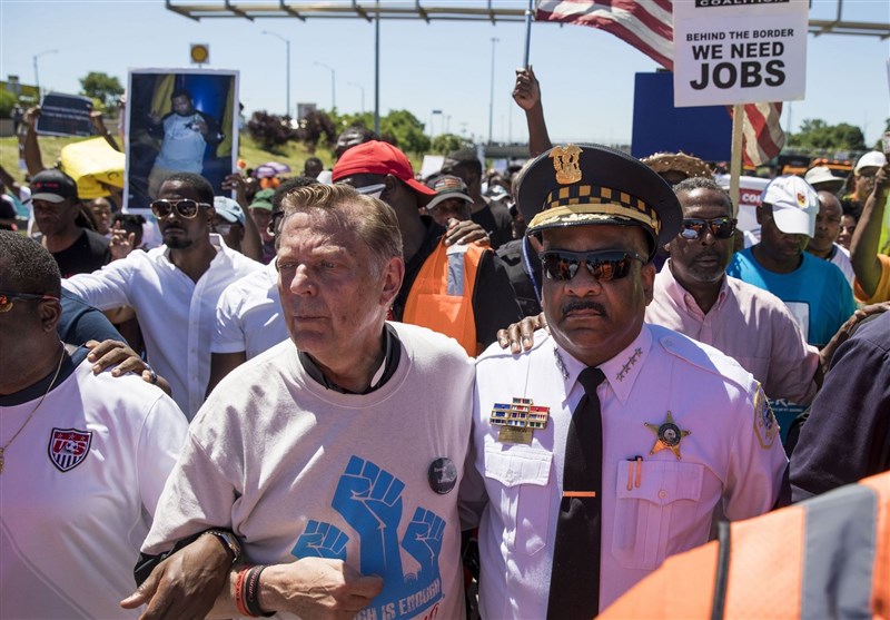 تظاهرات امریکا