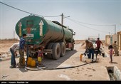 آبرسانی با تانکر در سرزمین آب؛ بحران خشکسالی در چهارمحال و بختیاری