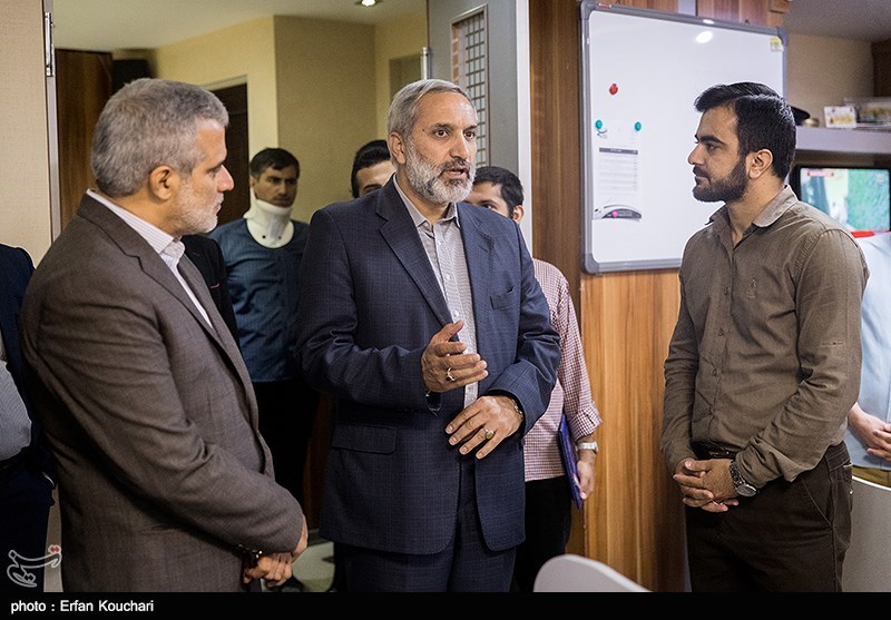بازدید سردار محمدرضا یزدی از خبرگزاری تسنیم