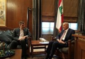 دیدار جابری انصاری با رئیس مجلس و وزیر خارجه لبنان