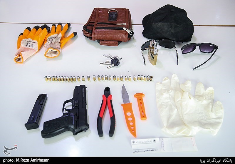 دستگیری سارق مسلح بانک ملی