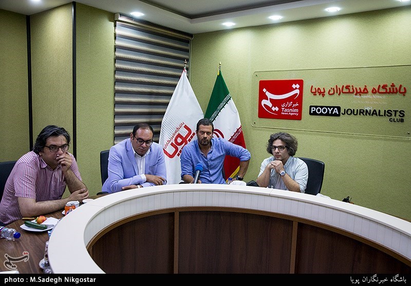 رضا مهرانفر کارگردان،پژمان بازغی مجری برنامه تلویزیونی کودک شو،رضا نصیری تهیه کننده و محمد خداوردی نویسنده