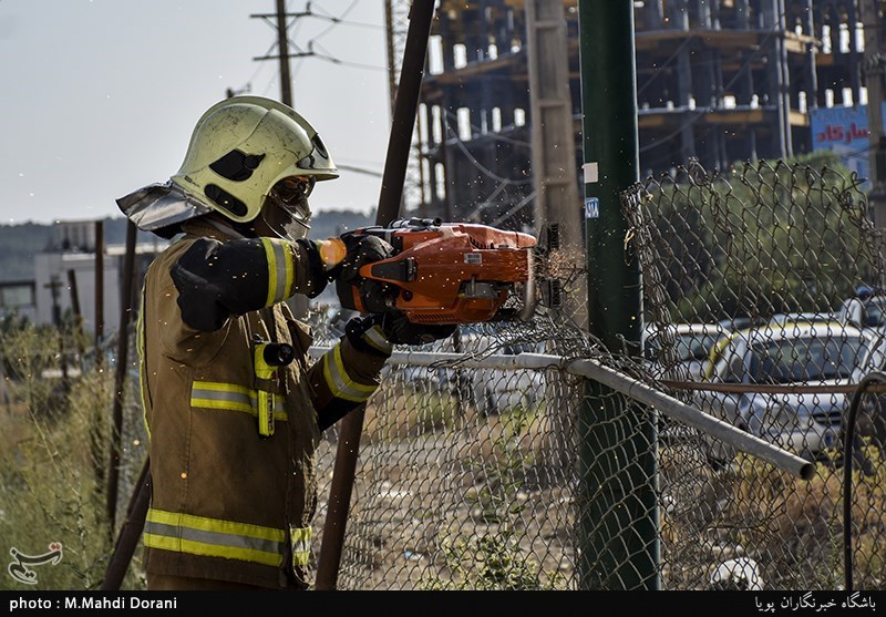  آتش‌سوزی در برج پارامیس