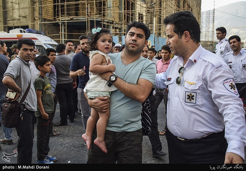  آتش‌سوزی در برج پارامیس