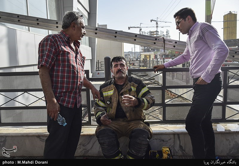  آتش‌سوزی در برج پارامیس