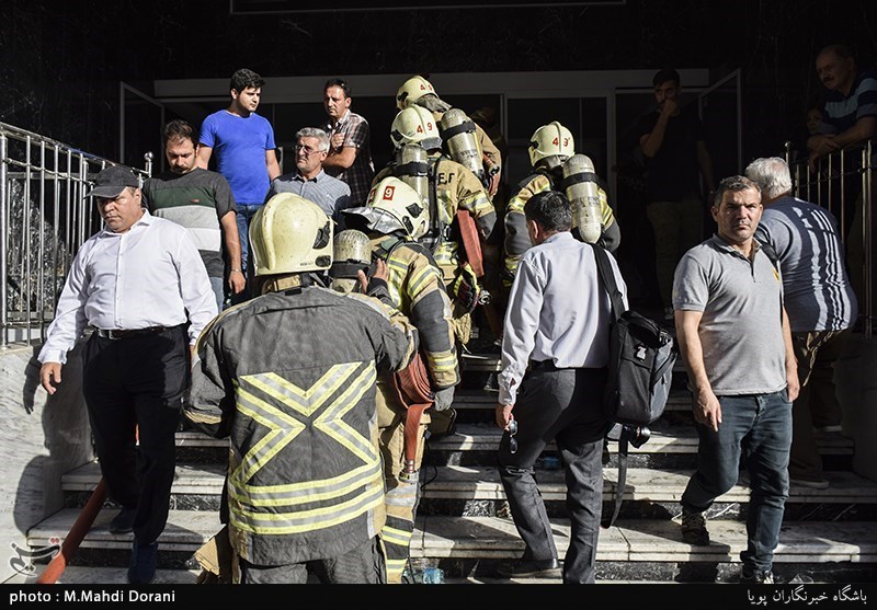  آتش‌سوزی در برج پارامیس