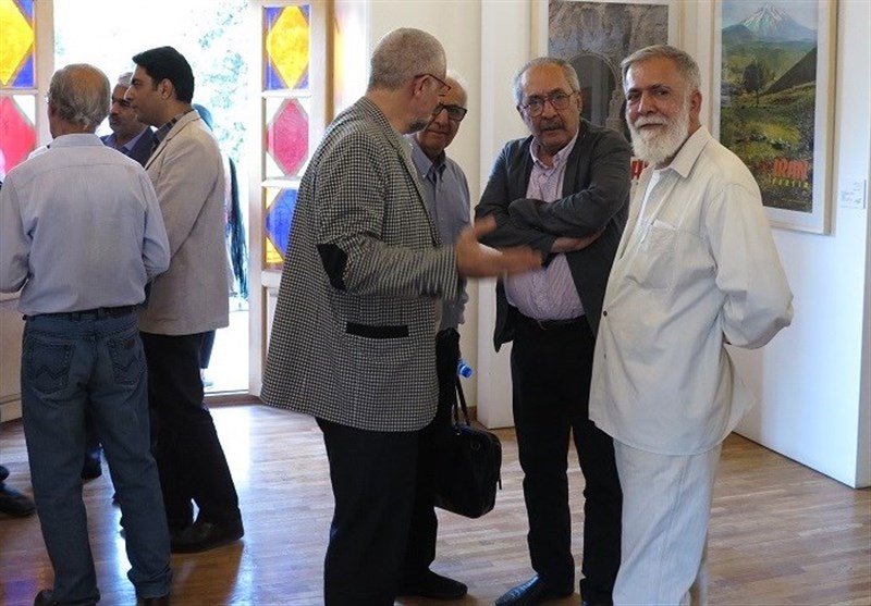 مراسم افتتاح نمایشگاه «فصل سفر» در موزه گرافیک ایران / بهرام کلهرنیا- ابراهیم حقیقی - مصطفی اسداللهی