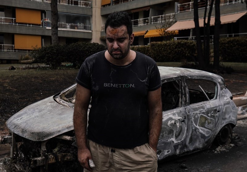 Greece wildfires