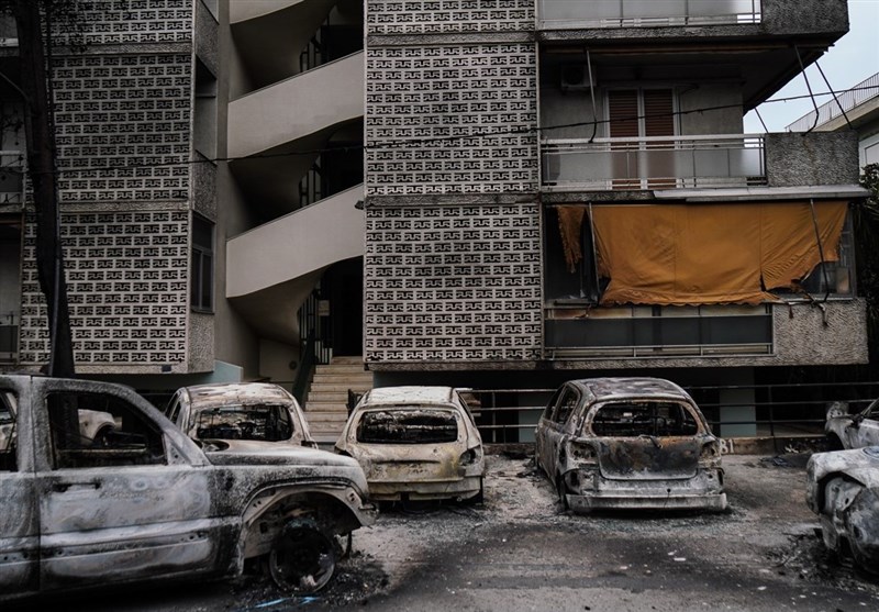 Greece wildfires