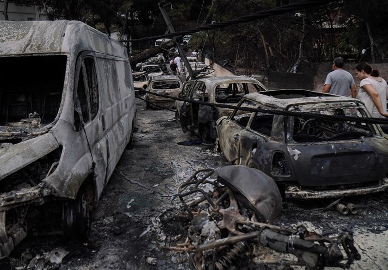 Greece wildfires