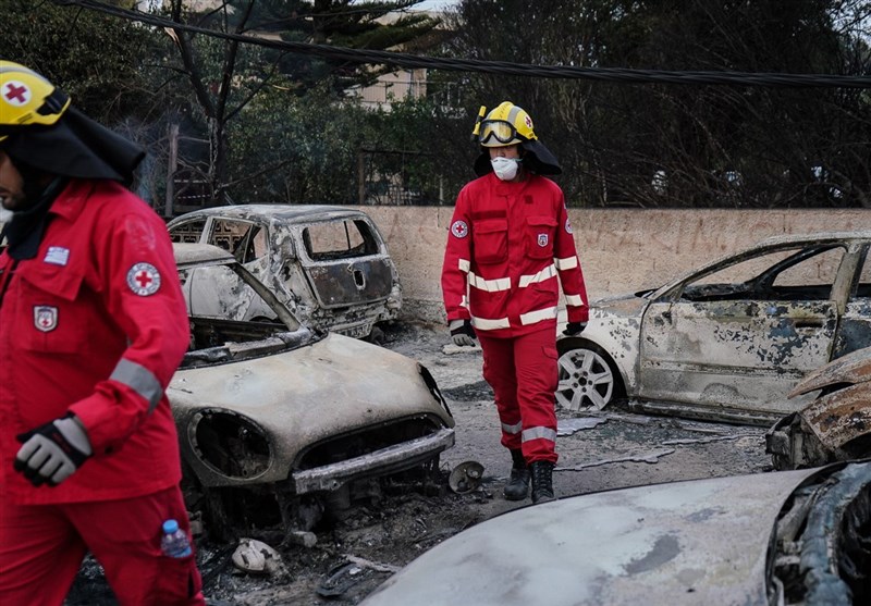 Greece wildfires
