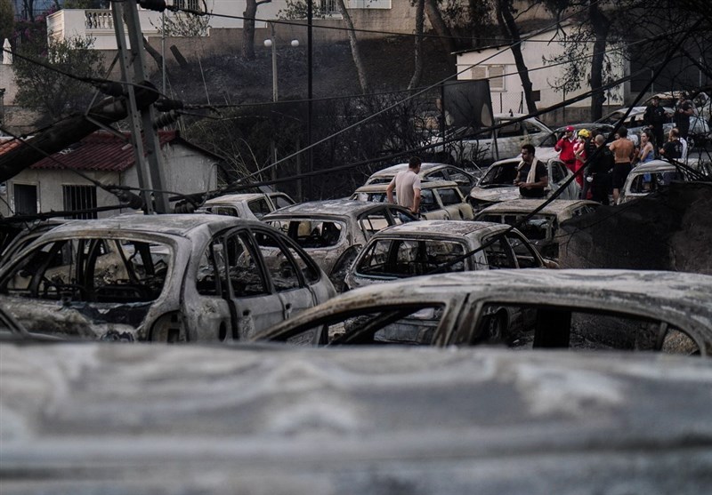 Greece wildfires