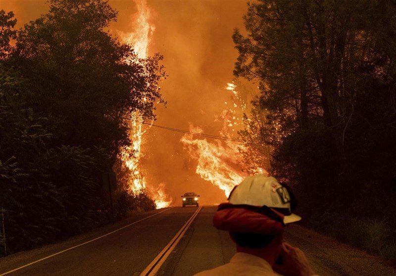 California Wildfire Destroys 100 Homes, Other Buildings