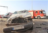 واژگونی مرگبار پراید در محور بادرود - کاشان/2 نفر جان باختند