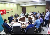 بازدید علی اکبر رائفی پور مدیر موسسه مصاف و پژوهشگر مسائل فرهنگی از باشگاه خبرنگاران پویا خبرگزاری تسنیم