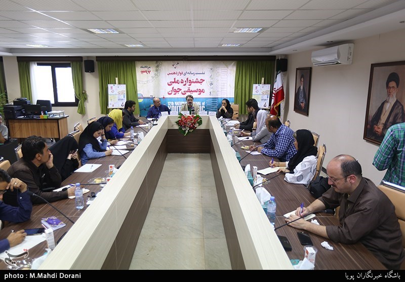 نشست دوازدهمین جشنواره ملی موسیقی جوان