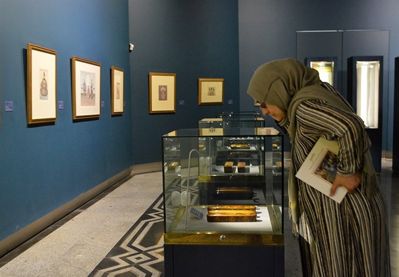 بازدید دانشجویان خارجی از موزه ملک