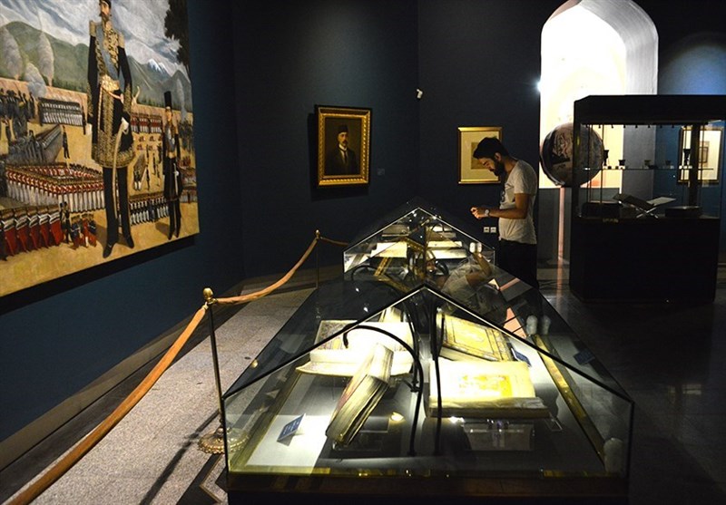 بازدید دانشجویان خارجی از موزه ملک