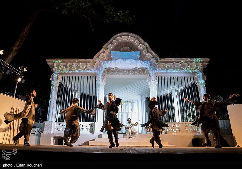 تمرین اپرای حلاج به کارگردانی و خوانندگی پرواز همای و با اجرای گروه مستان