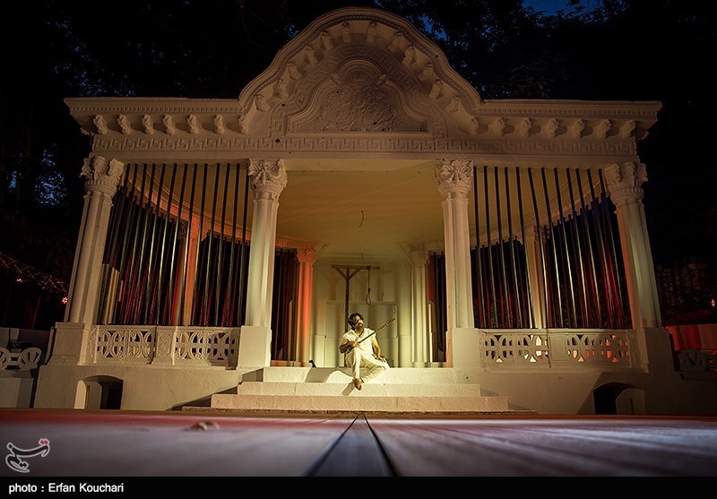 تمرین اپرای حلاج به کارگردانی و خوانندگی پرواز همای و با اجرای گروه مستان