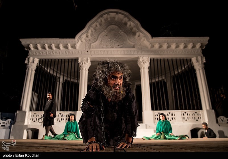 تمرین اپرای حلاج به کارگردانی و خوانندگی پرواز همای و با اجرای گروه مستان