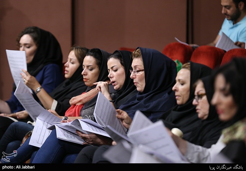 تمرین ارکستر سمفونیک تهران