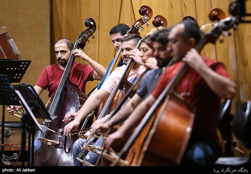 تمرین ارکستر سمفونیک تهران