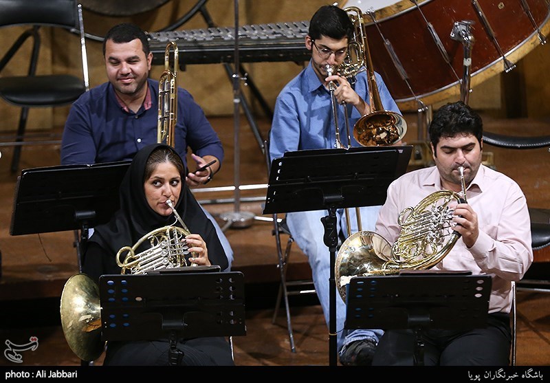 تمرین ارکستر سمفونیک تهران