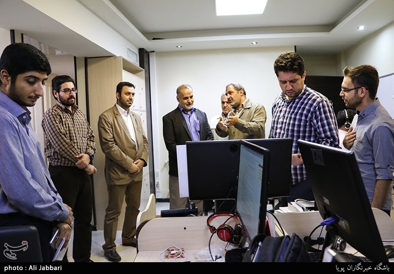 بازدید سردار محمد شعبانی استاد دانشگاه امام حسین(ع) و دافوس سپاه  از باشگاه خبرنگاران پویا