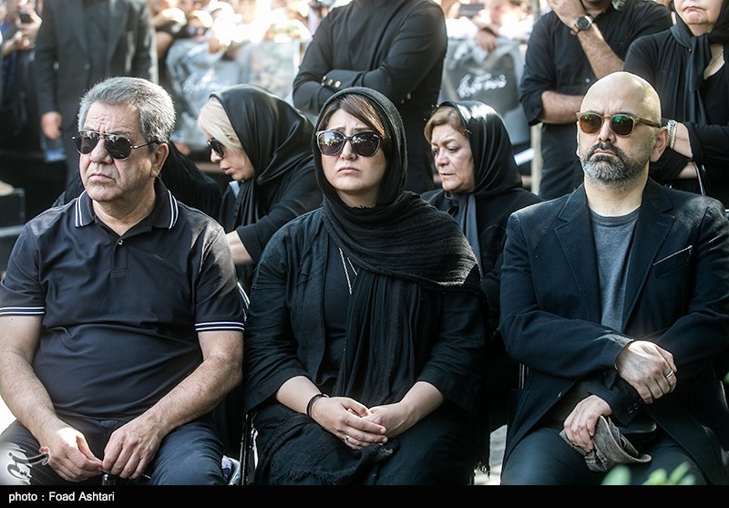 مراسم تشییع پیکر عزت الله انتظامی - تالار وحدت