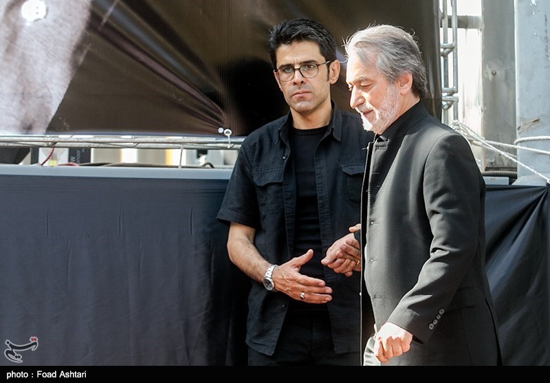 مراسم تشییع پیکر عزت الله انتظامی - تالار وحدت