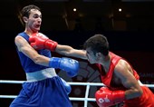 بوکس قهرانی آسیا| احمدی‌صفا از دور مسابقات کنار رفت