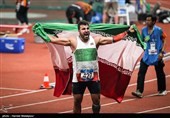 کسب مدال طلای احسان حدادی در مسابقات پرتاب دیسک - بازی‌های آسیایی 2018