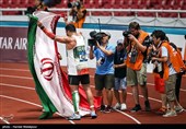 کسب مدال طلای احسان حدادی در مسابقات پرتاب دیسک - بازی‌های آسیایی 2018