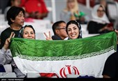 حضور تماشگران ایرانی در مسابقات پرتاب دیسک - بازی‌های آسیایی 2018