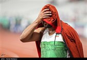 احسان حدادی در مسابقات پرتاب دیسک - بازی‌های آسیایی 2018