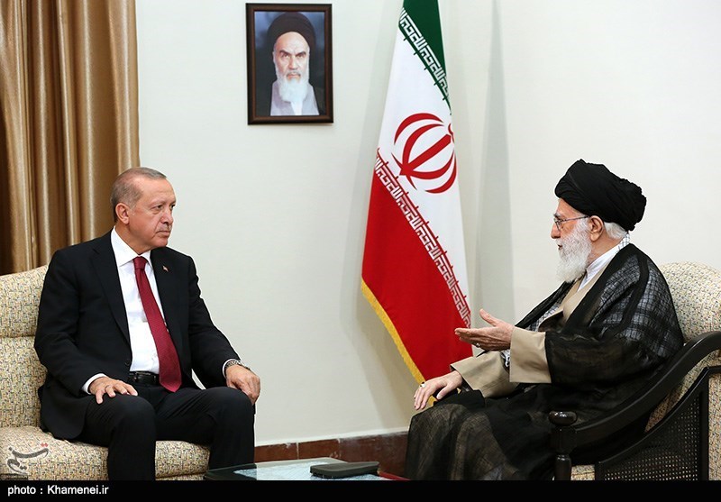 دیدار رجب طیب اردوغان رییس جمهور ترکیه با رهبر معظم انقلاب