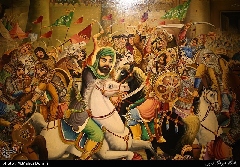 افتتاح نمایشگاه نقاشی قهوه خانه ای ایران