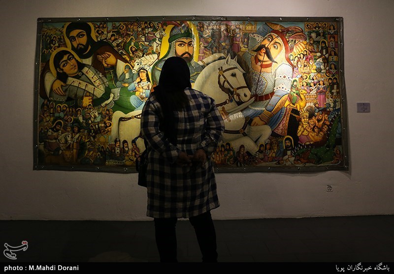 افتتاح نمایشگاه نقاشی قهوه خانه ای ایران