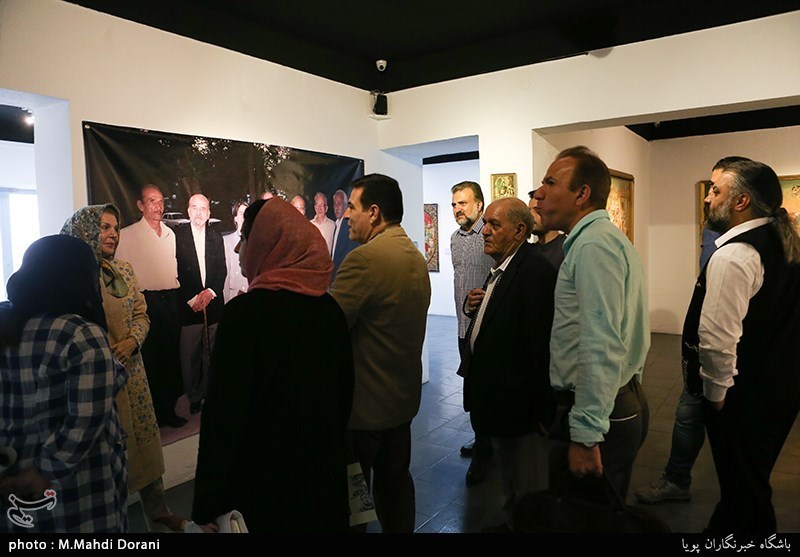 افتتاح نمایشگاه نقاشی قهوه خانه ای ایران