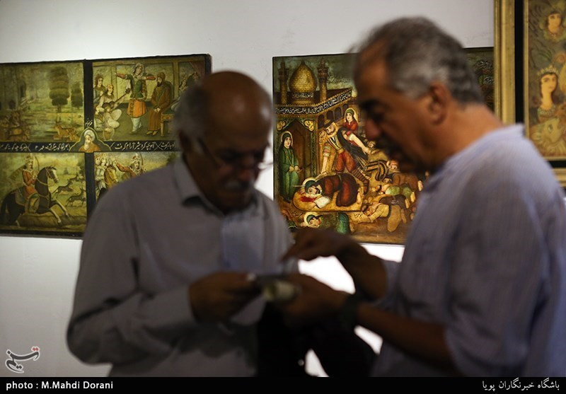 افتتاح نمایشگاه نقاشی قهوه خانه ای ایران