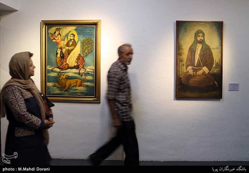 افتتاح نمایشگاه نقاشی قهوه خانه ای ایران