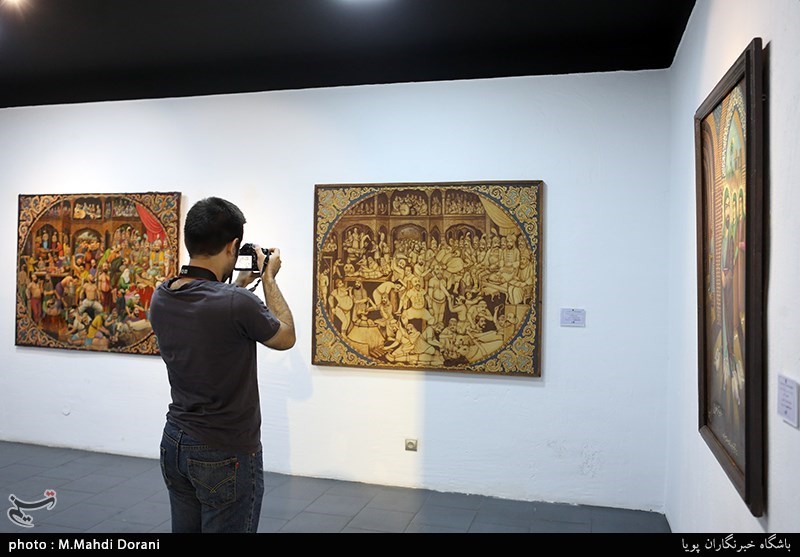 افتتاح نمایشگاه نقاشی قهوه خانه ای ایران