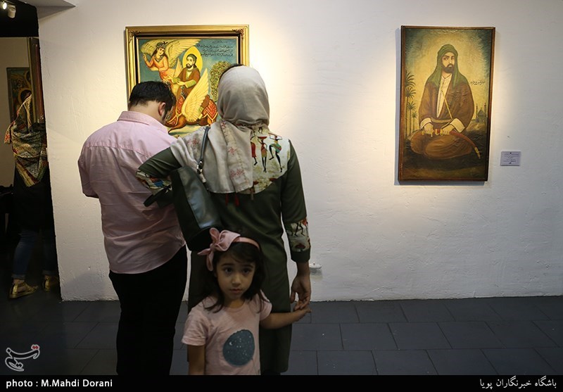 افتتاح نمایشگاه نقاشی قهوه خانه ای ایران