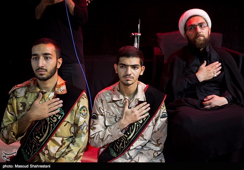 وداع با پیکرمطهر شهید رحیم رجبی