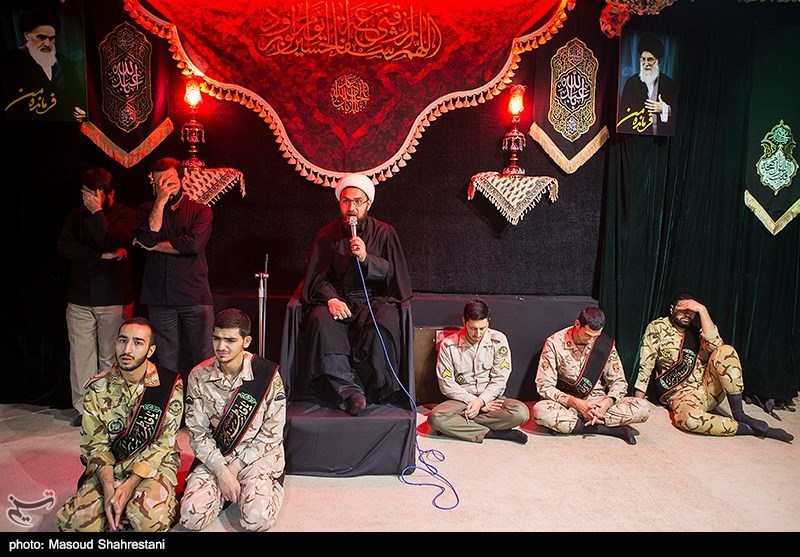 وداع با پیکرمطهر شهید رحیم رجبی