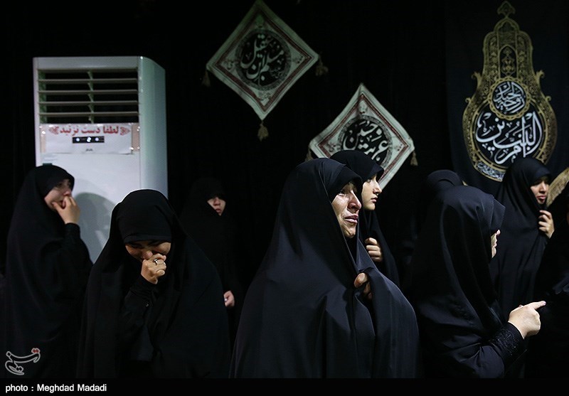 وداع با پیکر شهید مدافع حرم اصغر الیاسی