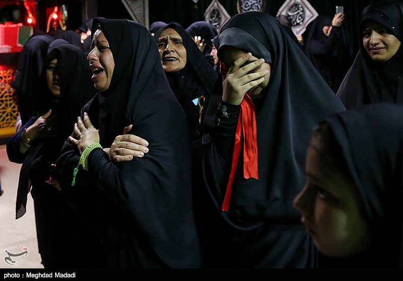 وداع با پیکر شهید مدافع حرم اصغر الیاسی