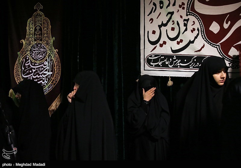 وداع با پیکر شهید مدافع حرم اصغر الیاسی